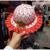 کلاه حصیری دخترانه تابستانی ارسال رایگان