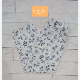 شلوار نخ پنبه چاپی بچگانه ارسال رایگان