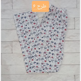 شلوار نخ پنبه چاپی بچگانه ارسال رایگان