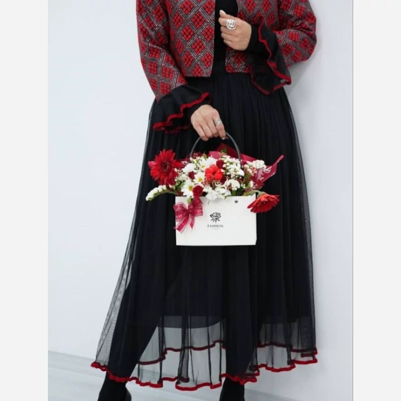 ست کت دامن زنانه مزونی