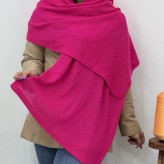 شال بافت ساده زنانه