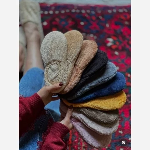 پاپوش جورابی ساده زنانه پاییزه