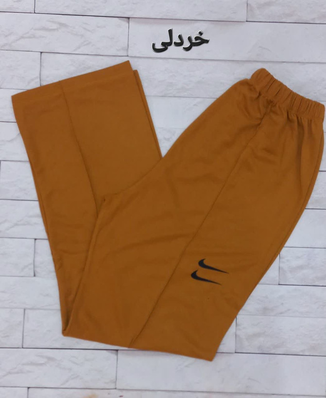 شلوار بگ زنانه نایک جلو خط دار
