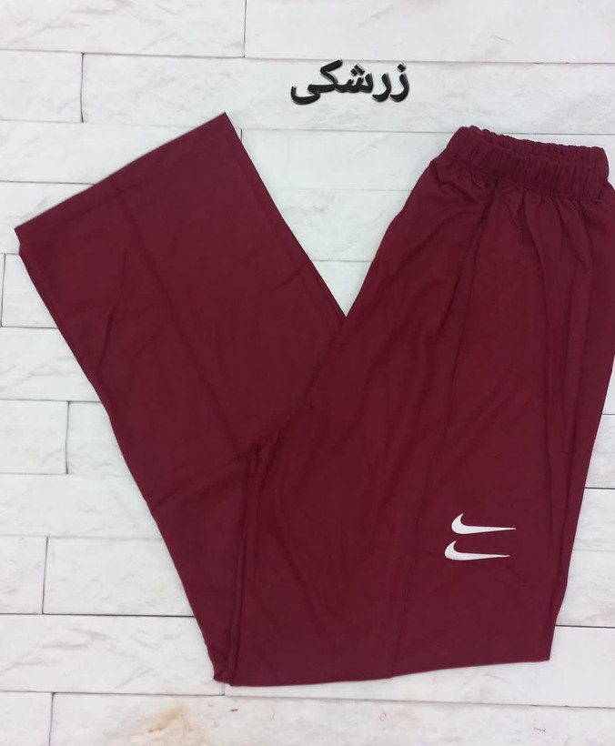 شلوار بگ زنانه نایک جلو خط دار