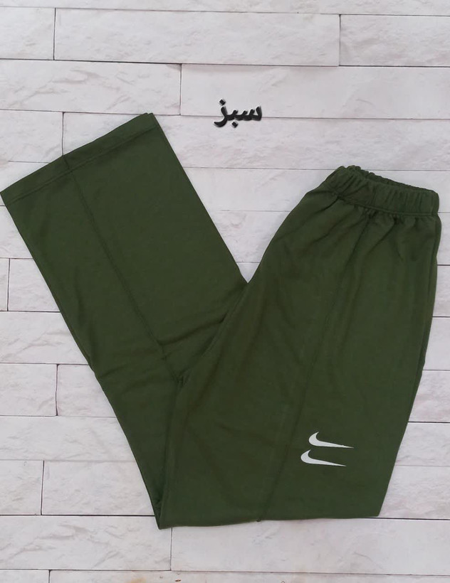 شلوار بگ زنانه نایک جلو خط دار