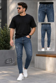 شلوار جین دمپا چسبان مردانه زارا من ZARA MAN سایز ۴۴ با ارسال رایگان